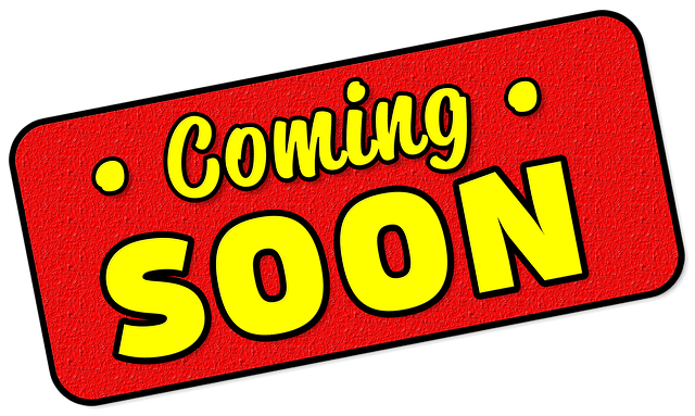 即将推出的徽标